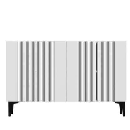Μπουφές Λευκό 120x32x75cm | 555CHM1410