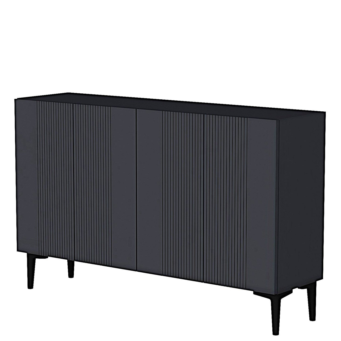 Μπουφές Ανθρακί 120x32x75cm | 555CHM1411