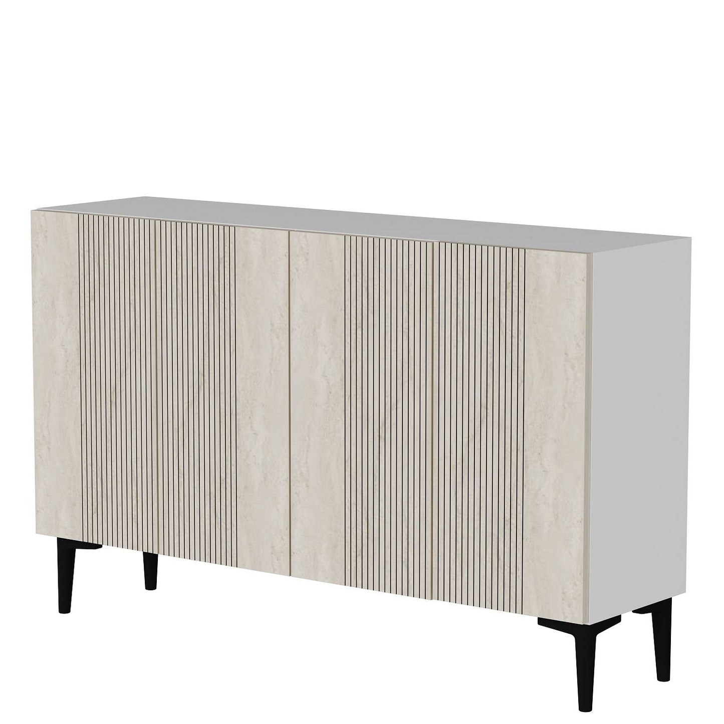 Μπουφές Λευκό
Τραβερτίνη 120x32x75cm | 555CHM1412