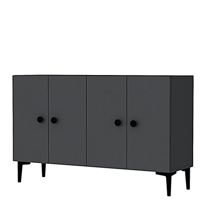 Μπουφές Ανθρακί 120x32x75cm | 555CHM1414