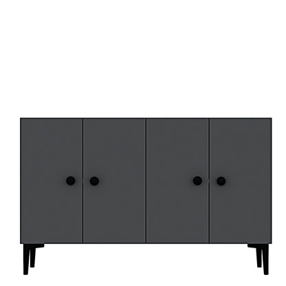 Μπουφές Ανθρακί 120x32x75cm | 555CHM1414