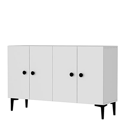 Μπουφές Λευκό 120x32x75cm | 555CHM1415