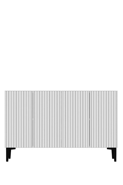 Μπουφές Λευκό 120x32x79cm | 555CHM1417