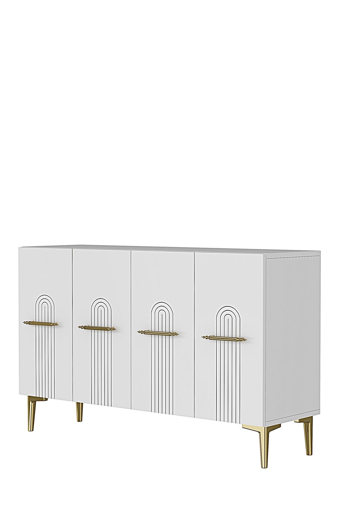 Μπουφές Λευκό
Χρυσό 120x32x79cm | 555CHM1420