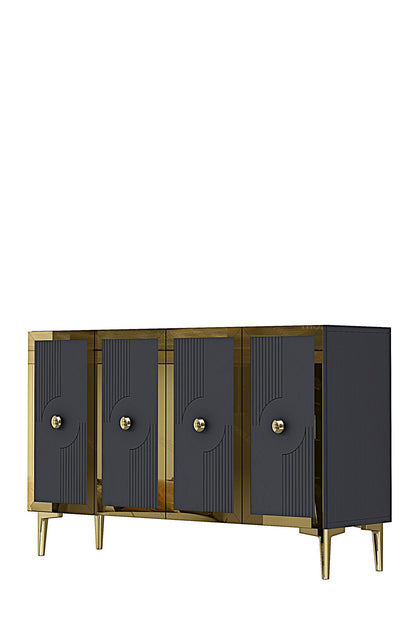 Μπουφές Ανθρακί
Χρυσό 120x32x79cm | 555CHM1422
