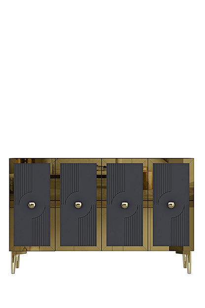 Μπουφές Ανθρακί
Χρυσό 120x32x79cm | 555CHM1422