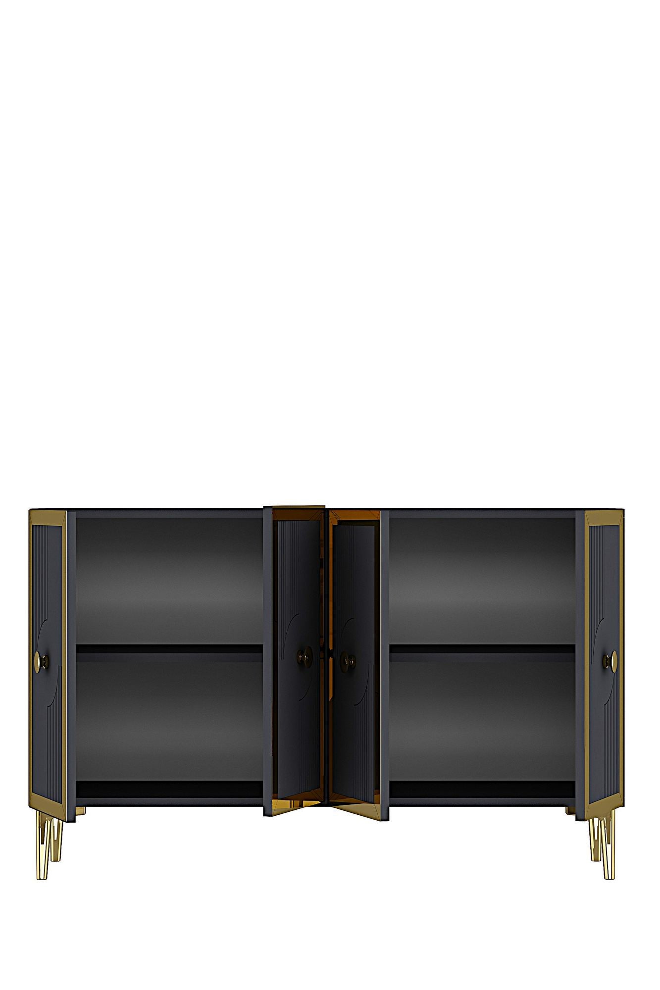 Μπουφές Ανθρακί
Χρυσό 120x32x79cm | 555CHM1422
