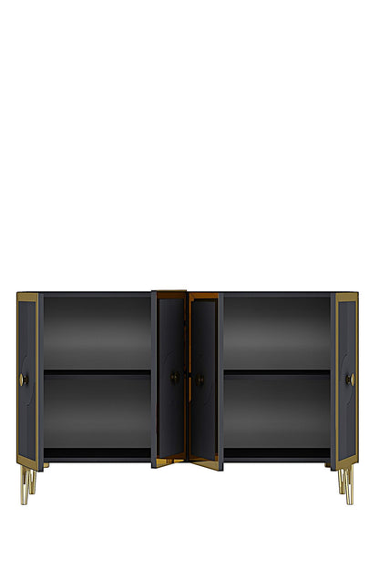 Μπουφές Ανθρακί
Χρυσό 120x32x79cm | 555CHM1422