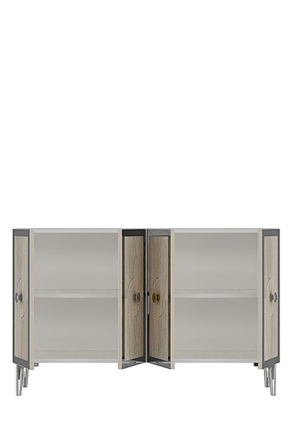 Μπουφές Λευκό
Τραβερτίνη
Ασημί 120x32x79cm | 555CHM1427