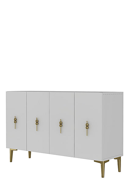 Μπουφές Λευκό
Χρυσό 120x32x79cm | 555CHM1429
