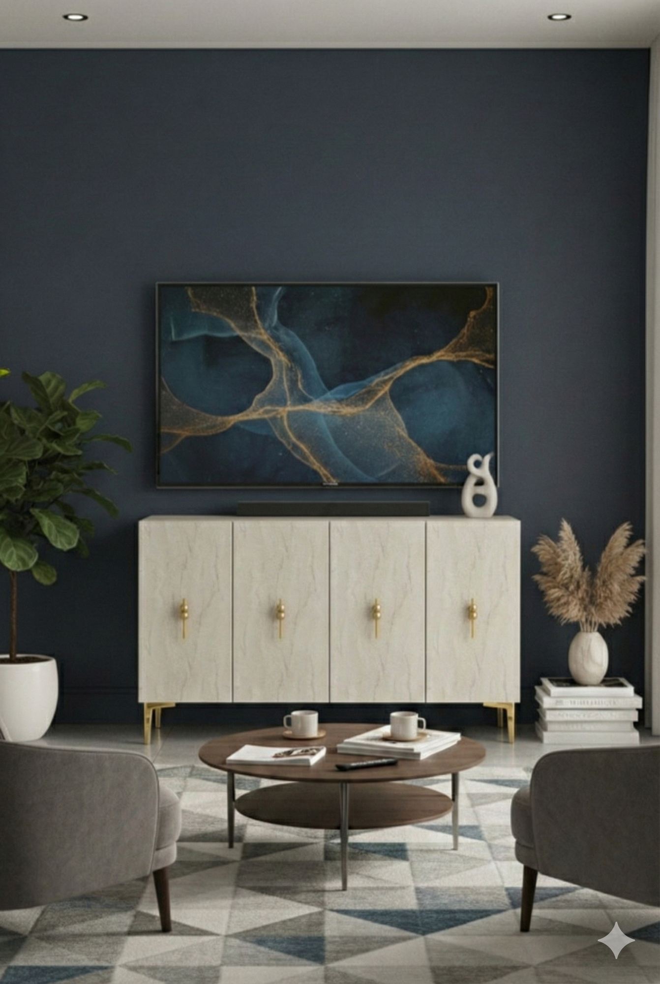 Μπουφές Λευκό
Τραβερτίνη
Χρυσό 120x32x79cm | 555CHM1430