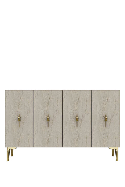 Μπουφές Λευκό
Τραβερτίνη
Χρυσό 120x32x79cm | 555CHM1430