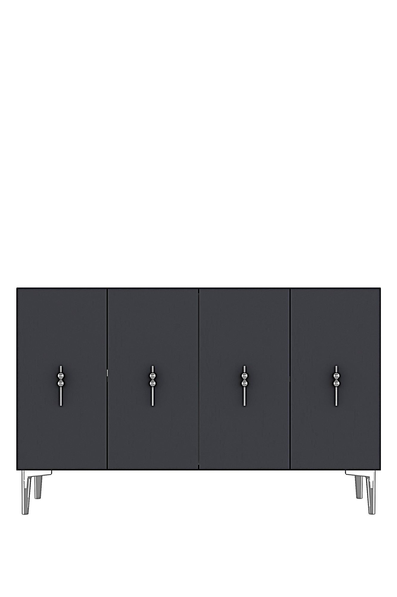 Μπουφές Ανθρακί
Ασημί 120x32x79cm | 555CHM1431