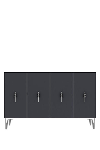 Μπουφές Ανθρακί
Ασημί 120x32x79cm | 555CHM1431