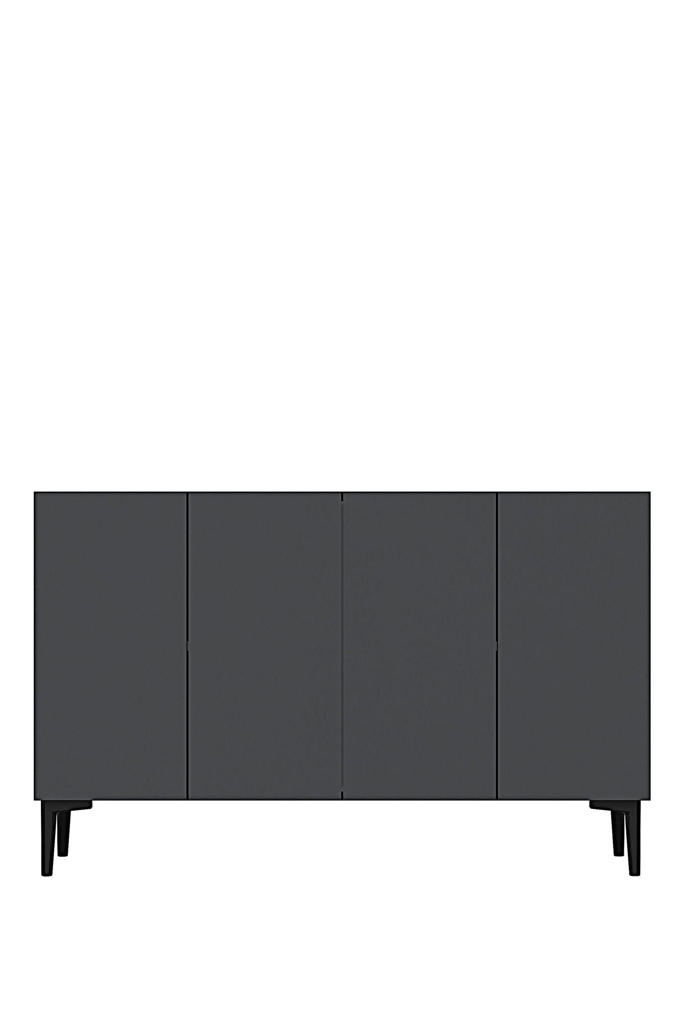 Μπουφές Ανθρακί 120x32x79cm | 555CHM1434