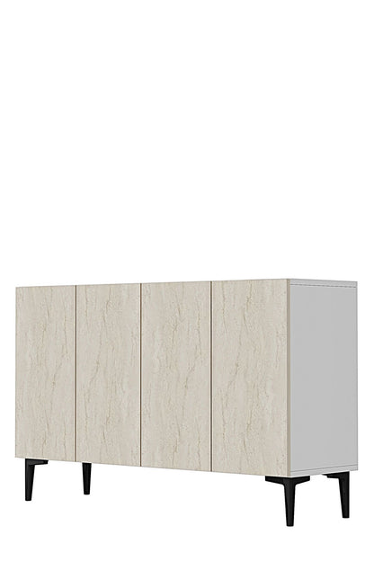 Μπουφές Λευκό
Τραβερτίνη 120x32x79cm | 555CHM1436
