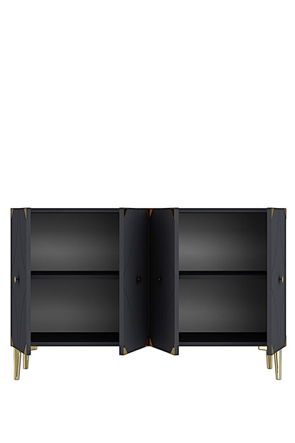 Μπουφές Ανθρακί
Χρυσό 120x32x75cm | 555CHM1437