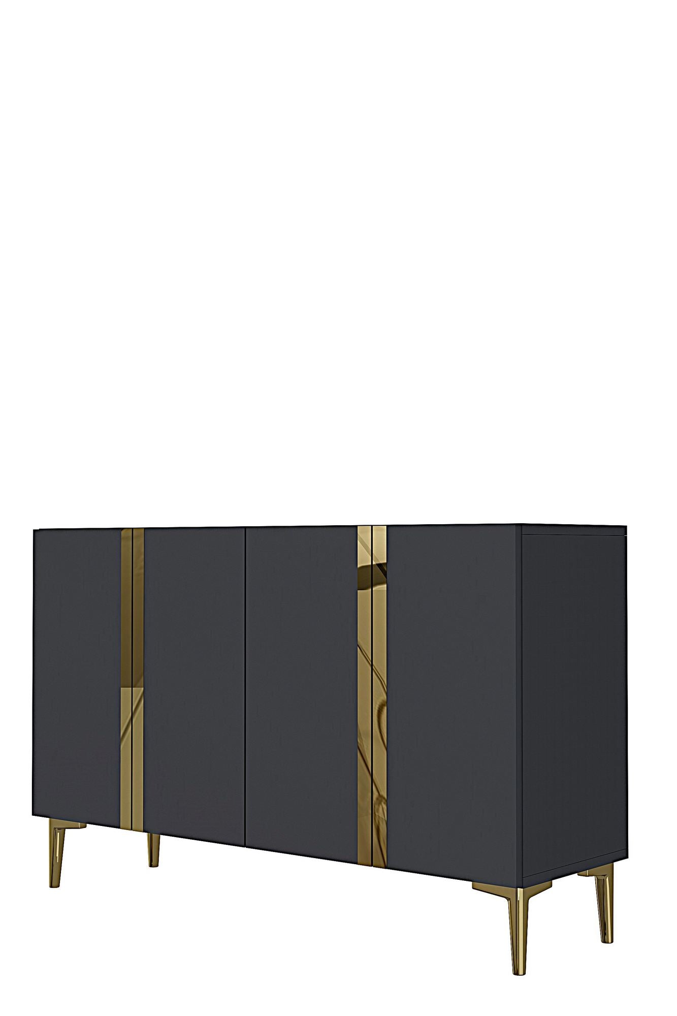 Μπουφές Ανθρακί
Χρυσό 120x32x75cm | 555CHM1443