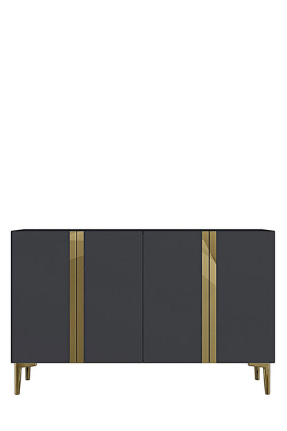 Μπουφές Ανθρακί
Χρυσό 120x32x75cm | 555CHM1443