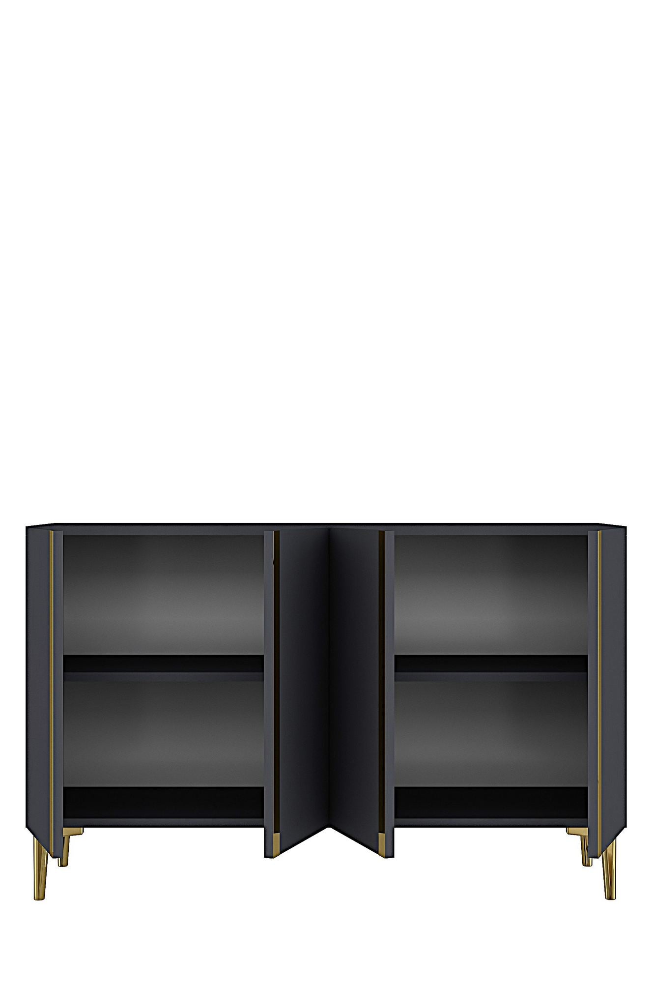 Μπουφές Ανθρακί
Χρυσό 120x32x75cm | 555CHM1443