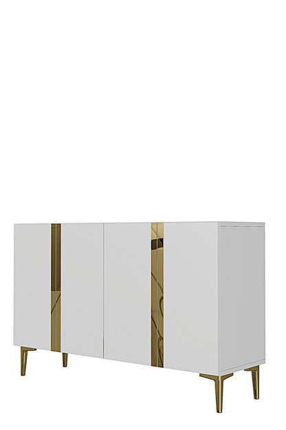 Μπουφές Λευκό
Χρυσό 120x32x75cm | 555CHM1444
