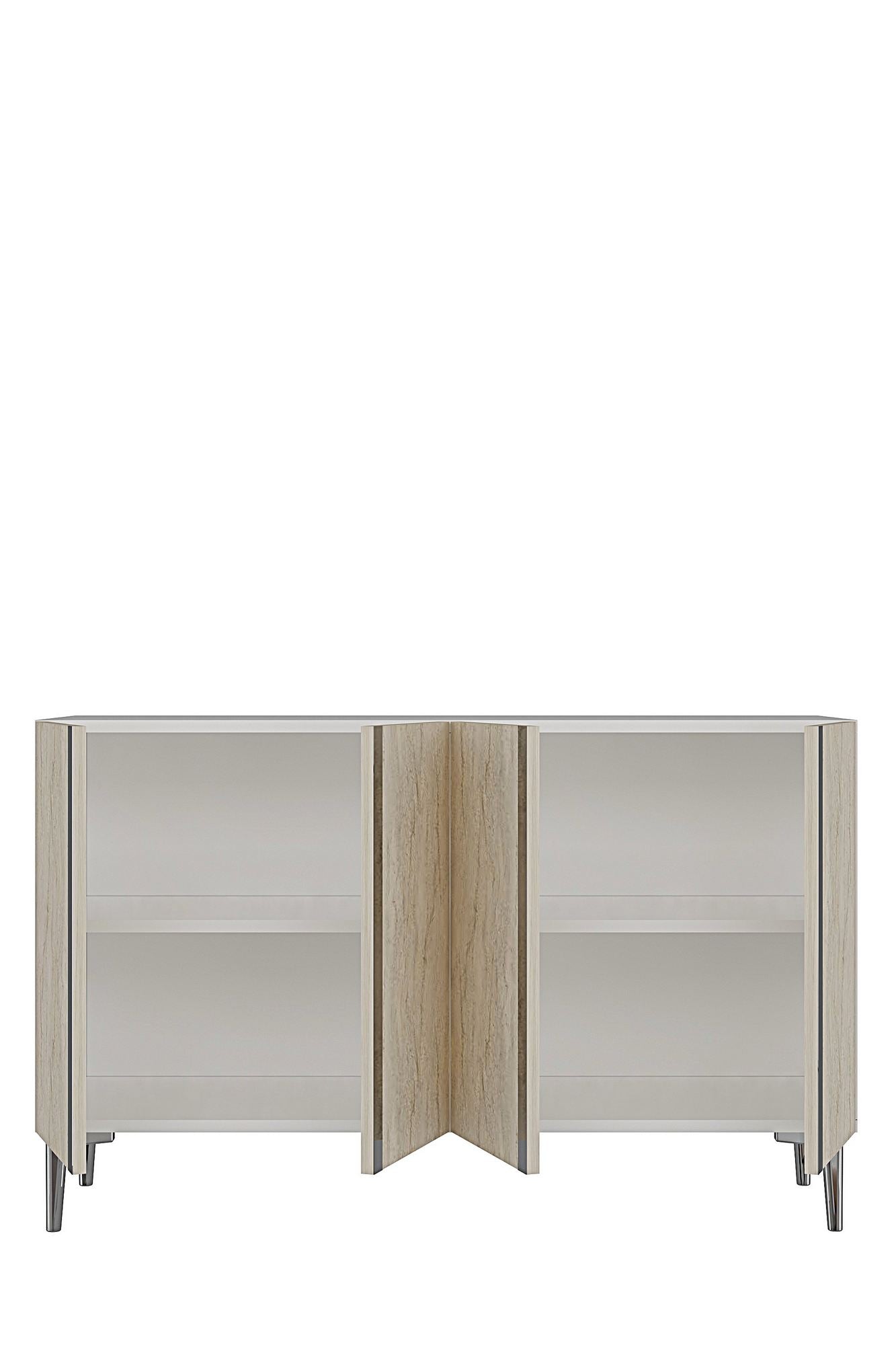 Μπουφές Λευκό
Τραβερτίνη
Χρυσό 120x32x75cm | 555CHM1445