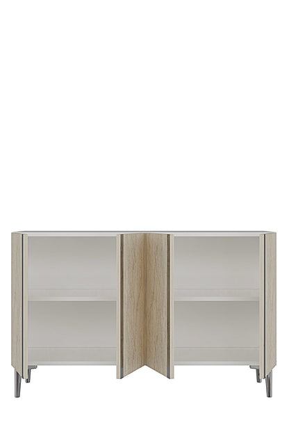 Μπουφές Λευκό
Τραβερτίνη
Χρυσό 120x32x75cm | 555CHM1445
