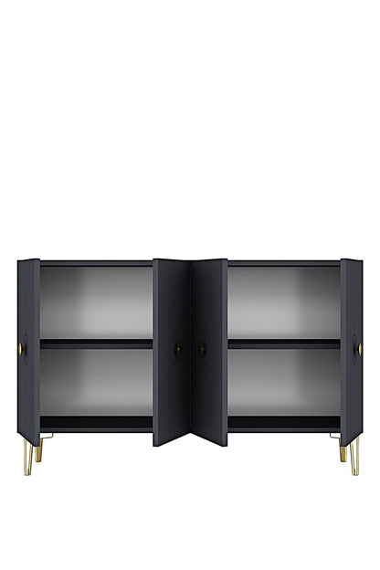 Κονσόλα Μπουφές 120x75x32 εκ Ανθρακί 555CHM1552