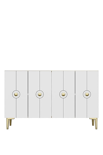 Κονσόλα Μπουφές 120x75x32 εκ Δρυς Sapphire / Λευκό 555CHM1555