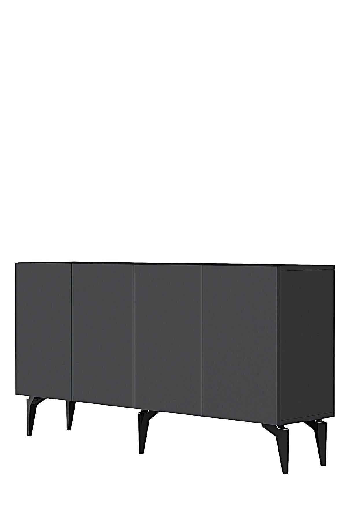 Κονσόλα Μπουφές 125x75x32 εκ Ανθρακί 555CHM1556