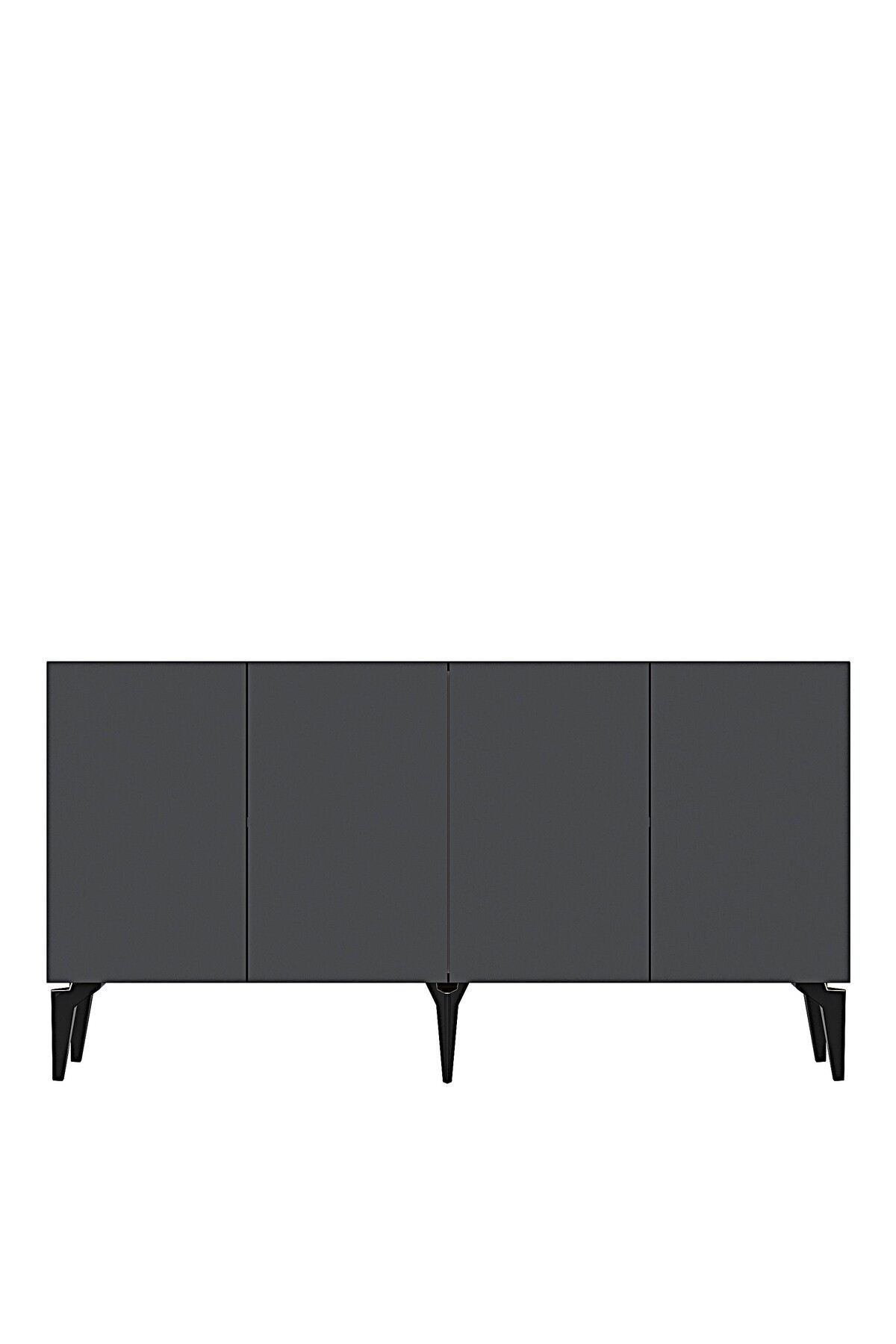 Κονσόλα Μπουφές 125x75x32 εκ Ανθρακί 555CHM1556