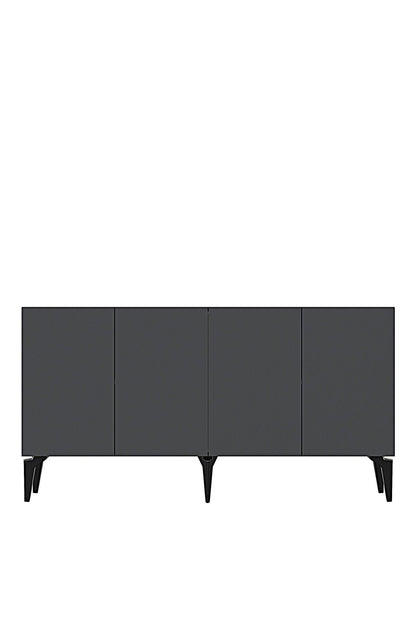 Κονσόλα Μπουφές 125x75x32 εκ Ανθρακί 555CHM1556