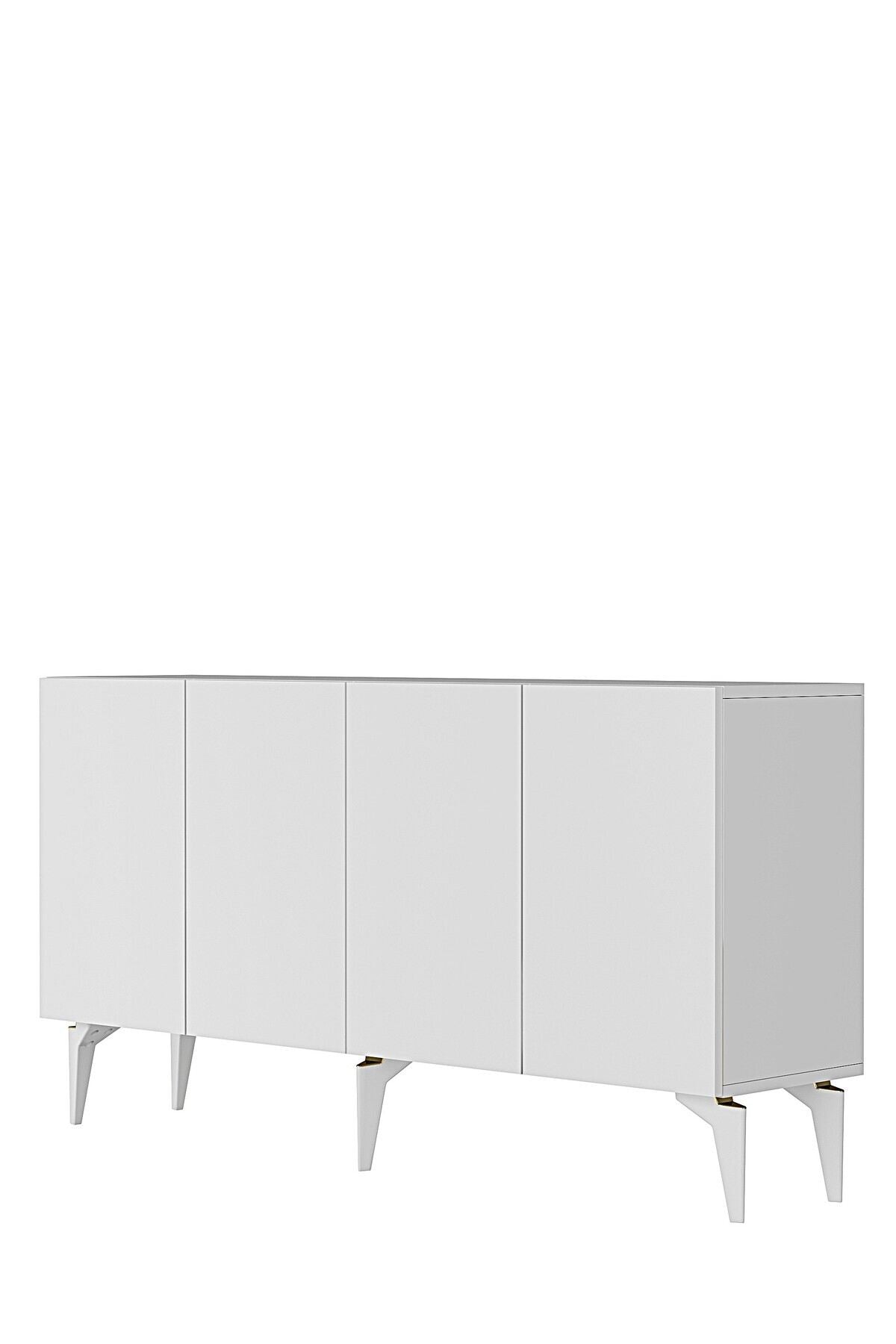 Κονσόλα Μπουφές 125x75x32 εκ Λευκό 555CHM1557