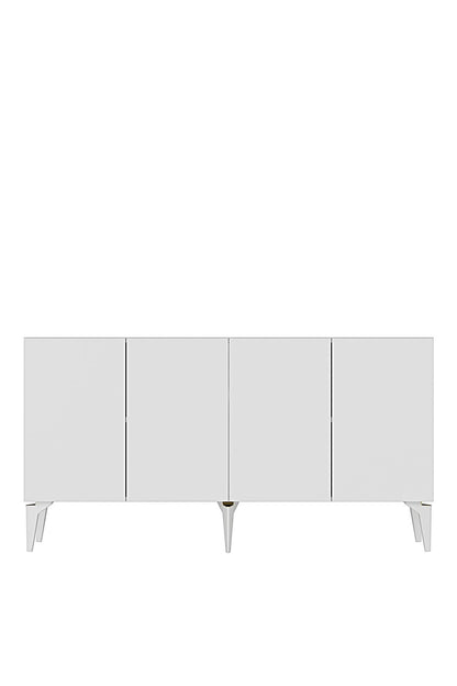 Κονσόλα Μπουφές 125x75x32 εκ Λευκό 555CHM1557