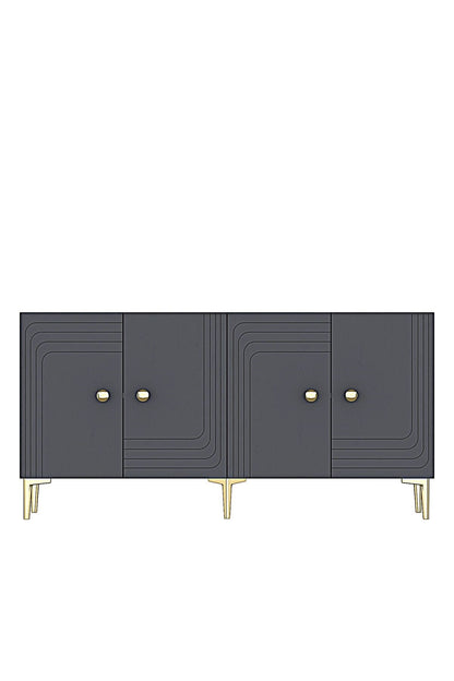 Κονσόλα Μπουφές 150x75x32 εκ Ανθρακί 555CHM1581