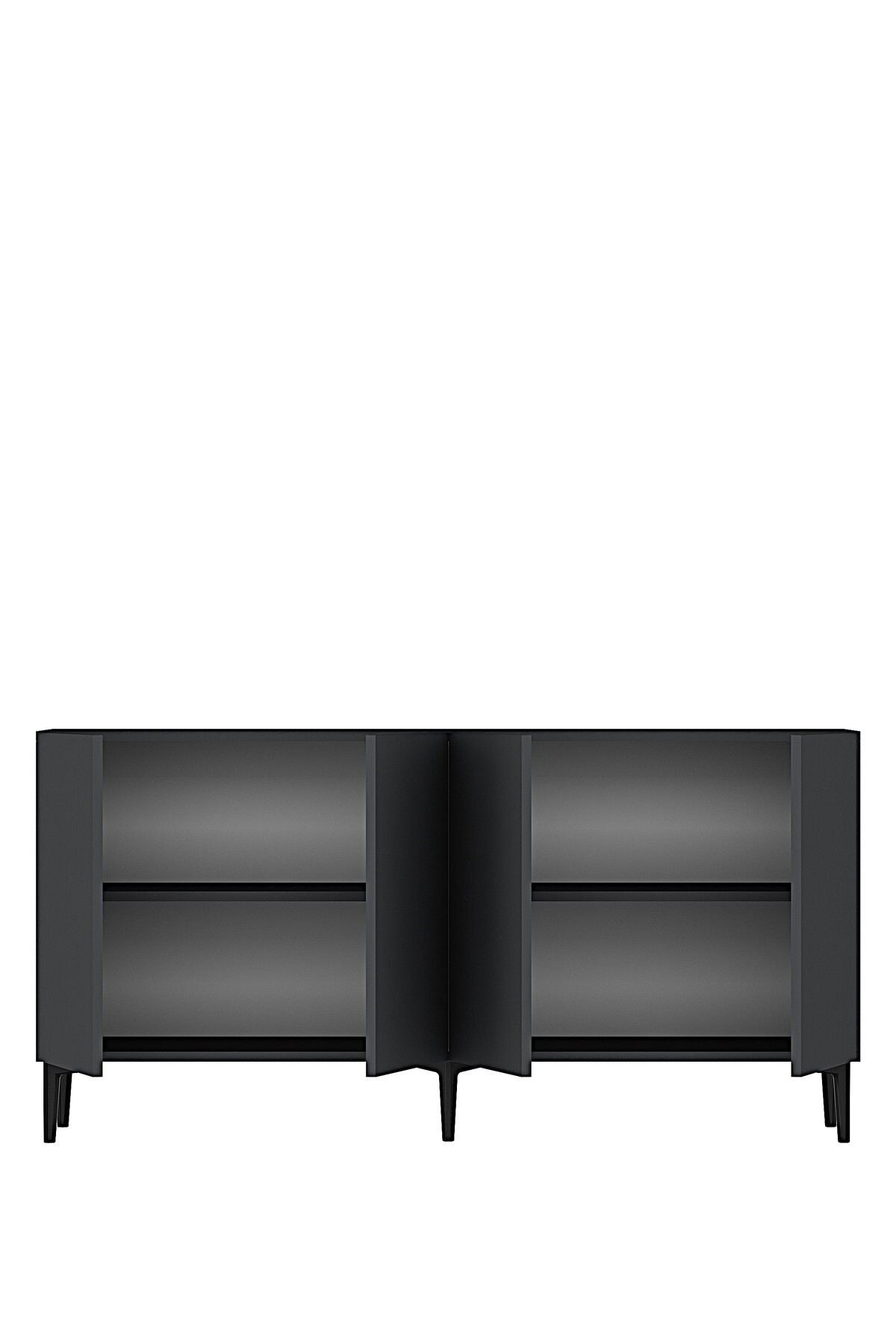 Κονσόλα Μπουφές 150x75x32 εκ Ανθρακί 555CHM1597
