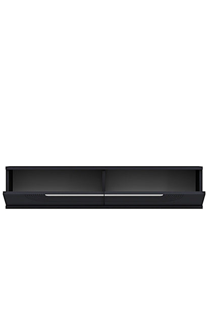 Συρταριέρα 120x25.5x29.6 εκ Ανθρακί / Ασημί 555CHM1601