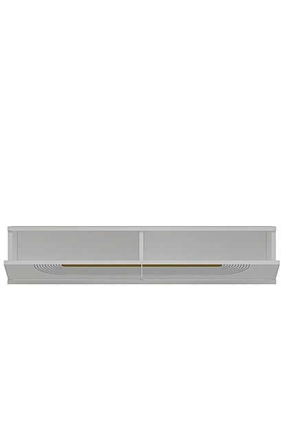 Συρταριέρα 120x25.5x29.6 εκ Λευκό / Χρυσό 555CHM1604