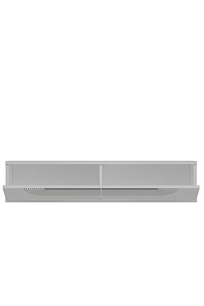Συρταριέρα 120x25.5x29.6 εκ Λευκό / Ασημί 555CHM1605