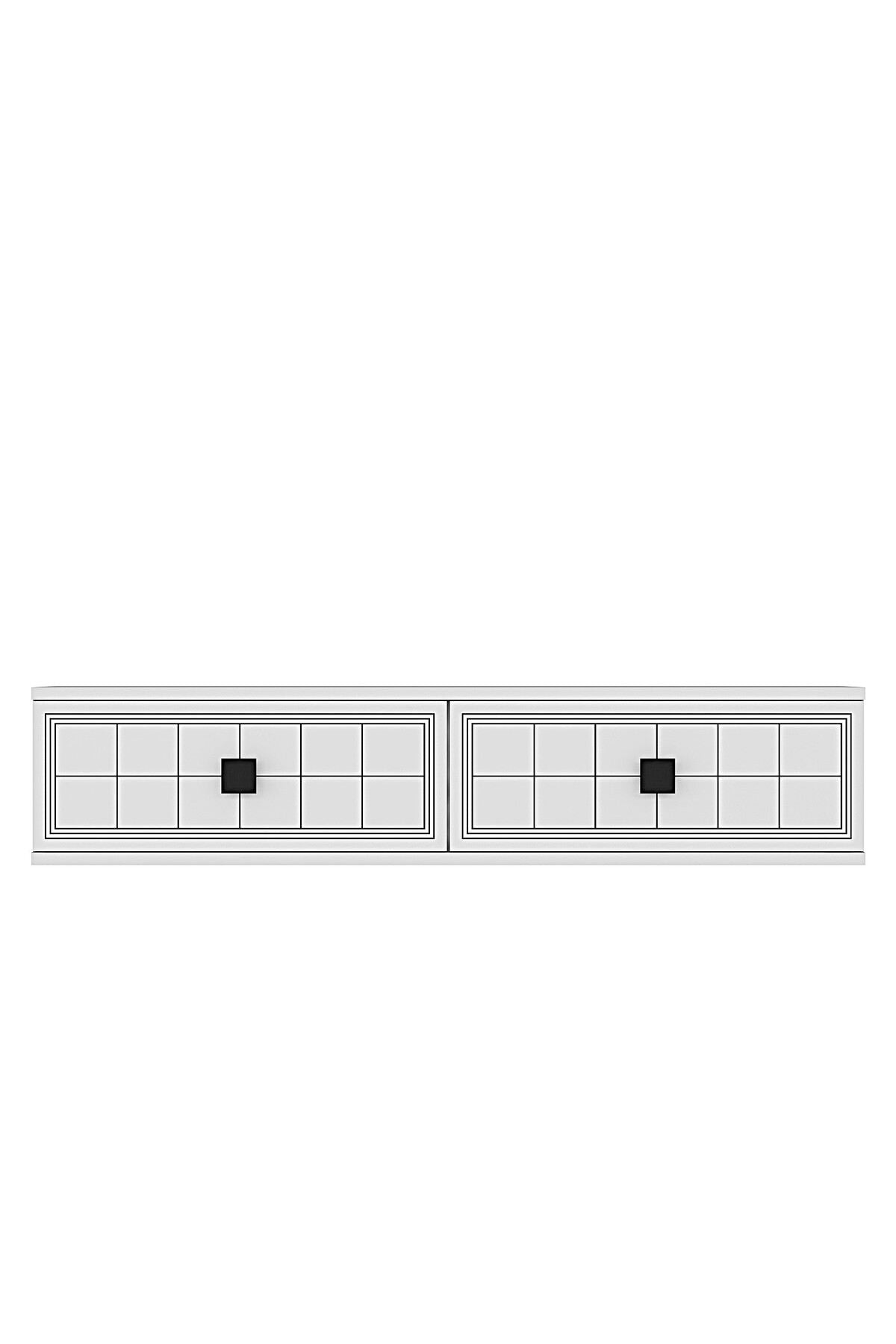 Συρταριέρα 120x25.5x29.6 εκ Λευκό 555CHM1615