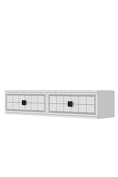 Συρταριέρα 120x25.5x29.6 εκ Λευκό 555CHM1615