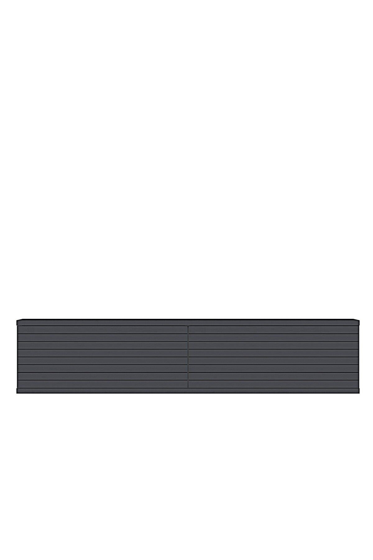 Συρταριέρα 120x25.5x29.6 εκ Ανθρακί 555CHM1644