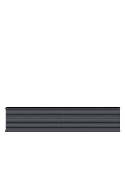 Συρταριέρα 120x25.5x29.6 εκ Ανθρακί 555CHM1644