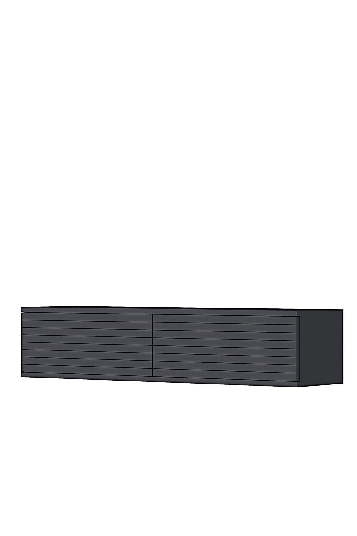 Συρταριέρα 120x25.5x29.6 εκ Ανθρακί 555CHM1644
