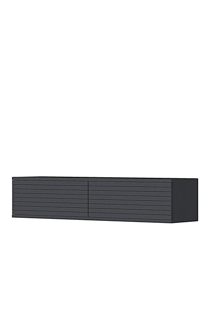 Συρταριέρα 120x25.5x29.6 εκ Ανθρακί 555CHM1644
