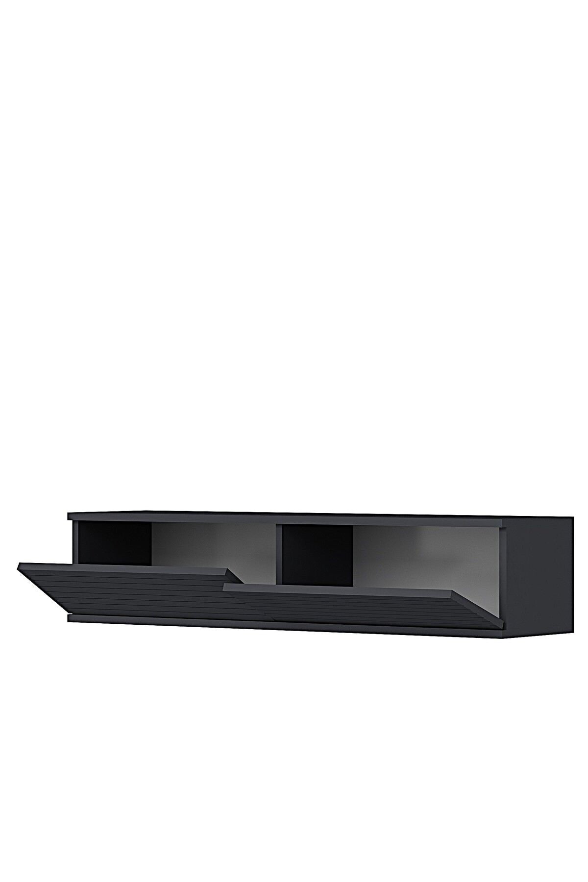 Συρταριέρα 120x25.5x29.6 εκ Ανθρακί 555CHM1644