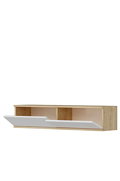 Συρταριέρα 120x25.5x29.6 εκ Δρυς Sapphire / Λευκό 555CHM1648