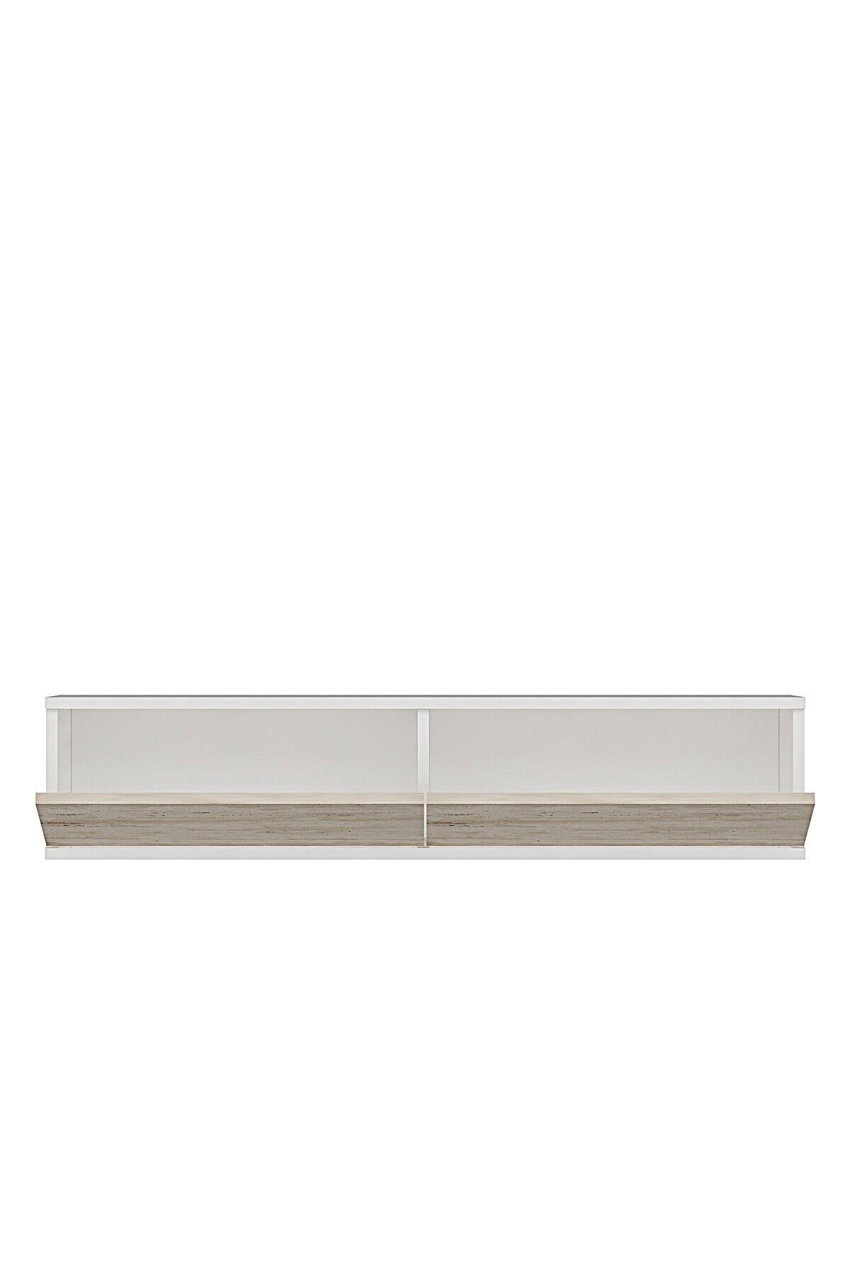 Συρταριέρα 120x25.5x29.6 εκ Λευκό / Travertine 555CHM1667