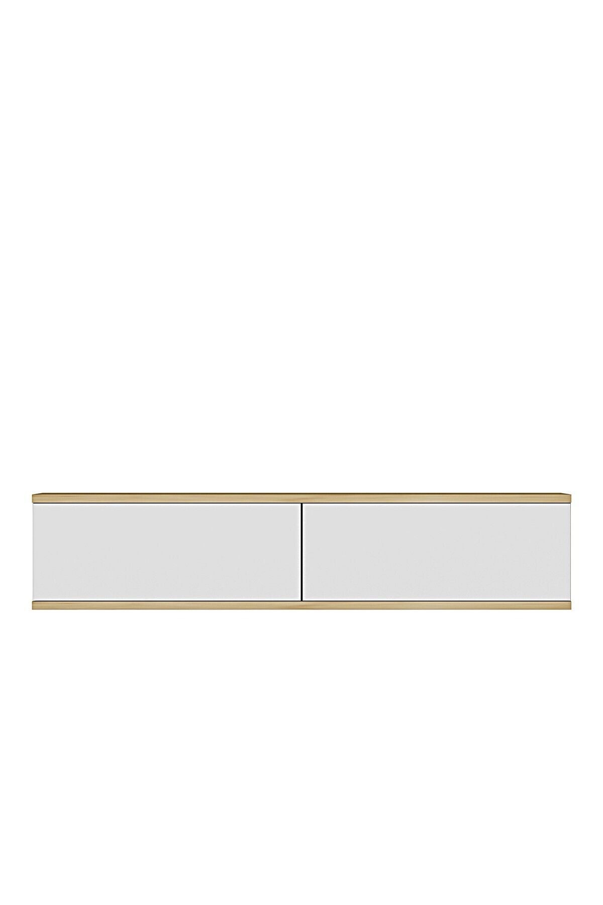 Συρταριέρα 120x25.5x29.6 εκ Δρυς Sapphire / Λευκό 555CHM1668