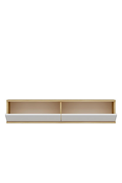 Συρταριέρα 120x25.5x29.6 εκ Δρυς Sapphire / Λευκό 555CHM1668